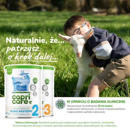 #4 – Capricare 3 Mleko dla dzieci Junior powyżej 12. miesiąca życia, 400 g