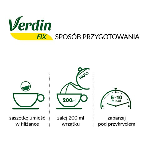 Miniaturka artykułu - #1 Verdin Fix Earl Grey - 20 saszetek