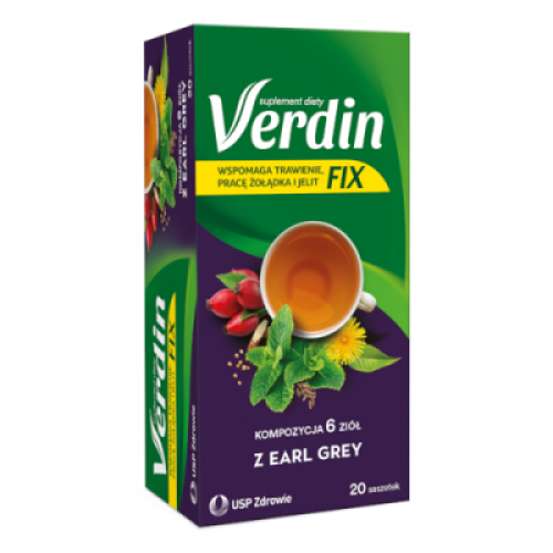 Zdjęcie produktu - 5 Verdin Fix Earl Grey - 20 saszetek