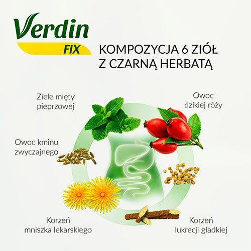 Zdjęcie produktu - 2 Verdin Fix z czarna herbatą - 20 saszetek