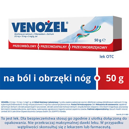 Miniaturka artykułu - #0 Venożel, 50g