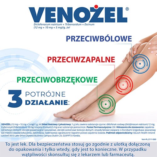 Miniaturka artykułu - #1 Venożel, 50g