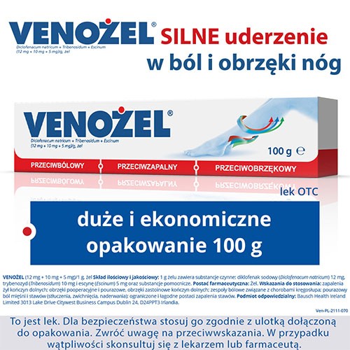 Zdjęcie produktu - 4 Venożel, 50g