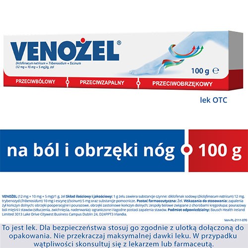 Miniaturka artykułu - #0 Venożel, 100g