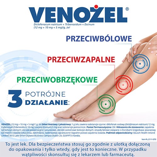 Miniaturka artykułu - #1 Venożel, 100g