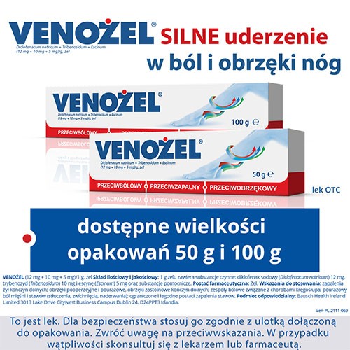 Zdjęcie produktu - 4 Venożel, 100g