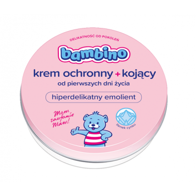 Miniaturka artykułu - #0 Bambino Krem ochronny z tlenkiem cynku dla dzieci - 150 ml