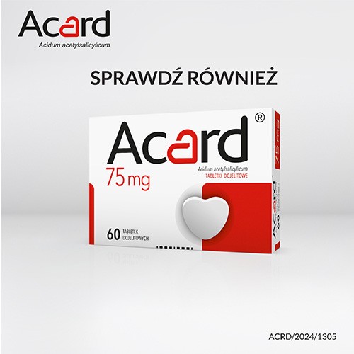 Zdjęcie produktu - 4 Acard 150 mg tabletki dojelitowe, 60tabletek