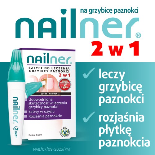 Zdjęcie produktu - 3 Nailner Sztyft 2w1, 4ml