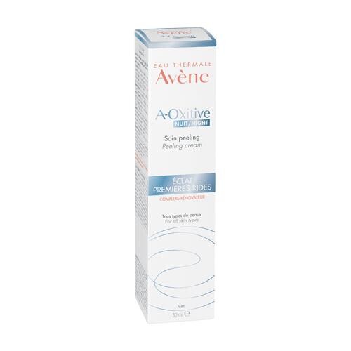 Miniaturka artykułu - #0 AVENE EAU THERMALE  A-OXITIVE Krem peelingujący na noc, 30ml