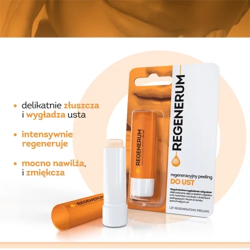 #1 – REGENERUM Peeling regeneracyjny do ust, 5g