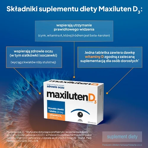 #2 – Maxiluten D3, 30 tabl.
