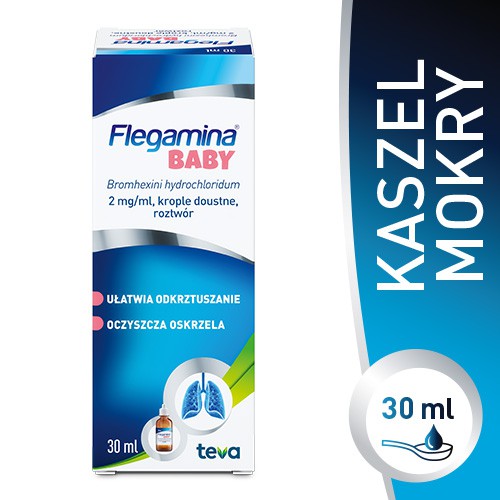 Miniaturka artykułu - #1 Flegamina Baby krople, 30ml