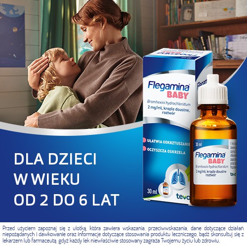 Zdjęcie produktu - 4 Flegamina Baby krople, 30ml