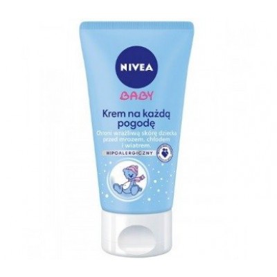Miniaturka artykułu - #0 NIVEA BABY Krem na każdą pogodę, 50ml