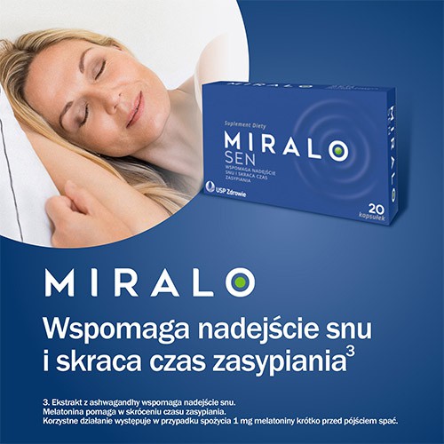 Zdjęcie produktu - 4 Miralo Sen, 20 kapsułek