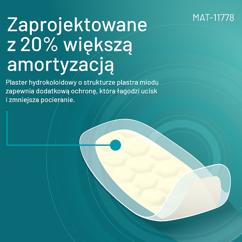 Zdjęcie produktu - 4 Compeed Plastry na pęcherze na piętach dla aktywnych średnie, 5 szt.