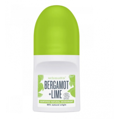 Miniaturka artykułu - #0 SCHMIDT'S RON Dezodorant naturalny Bergamot + Lime, 50 ml