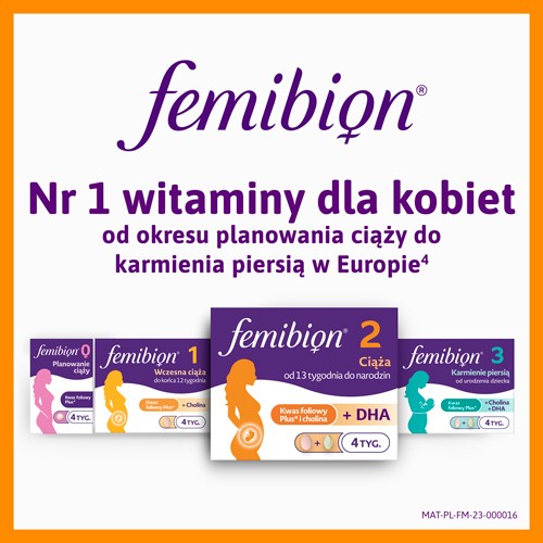 Zdjęcie produktu - 7 Femibion 2 Ciąża, 28 tabl+ 28 kaps