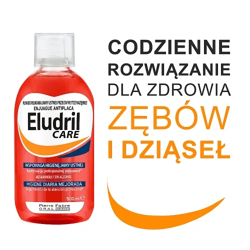 #0 – Eludril CARE płyn do płukania jamy ustnej, 500ml