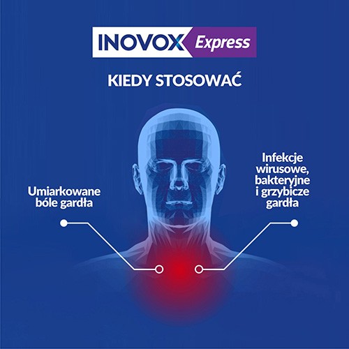 Miniaturka artykułu - #1 Inovox Express smak miodowo-cytrynowy, 36 pastylek