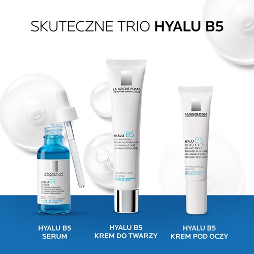 Zdjęcie produktu - 4 La Roche-Posay Hyalu B5, przeciwzmarszczkowe i regenerujące serum do twarzy, 30 ml
