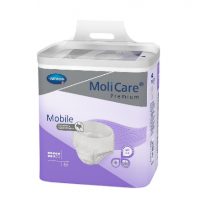 Zdjęcie produktu - 0  MoliCare Pieluchomajtki PREMIUM Moblie 8k rozmiar L, 30 szt.