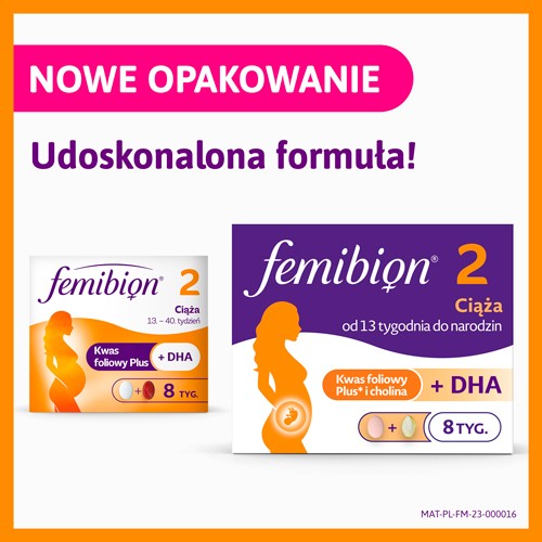 Zdjęcie produktu - 5 Femibion 2 Ciąża, 56 tabletek + 56 kapsułek