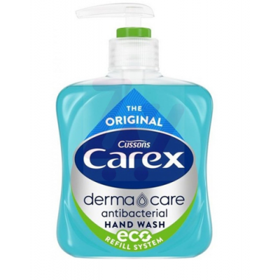 Miniaturka artykułu - #0 Carex Original Antybakteryjne mydło w płynie, 250 ml