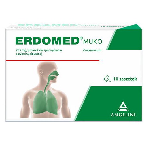 Zdjęcie produktu - 6 Erdomed Muko,  10 saszetek