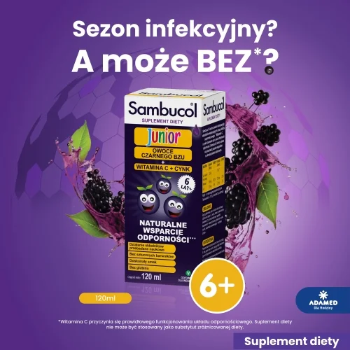 #1 – Sambucol Junior płyn, 120 ml