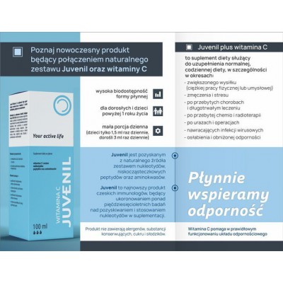 Miniaturka artykułu - #0 Juvenil plus witamina C, 100 ml