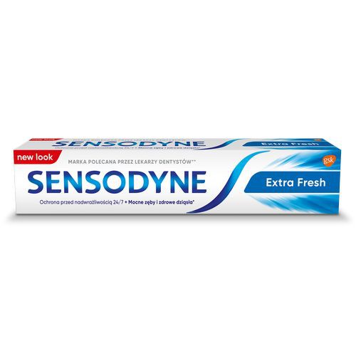 Zdjęcie produktu - 2 SENSODYNE EXTRA FRESH Pasta do zęb&oacute;w, 75ml