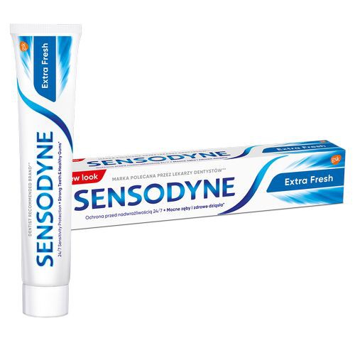 Miniaturka artykułu - #1 SENSODYNE EXTRA FRESH Pasta do zęb&oacute;w, 75ml