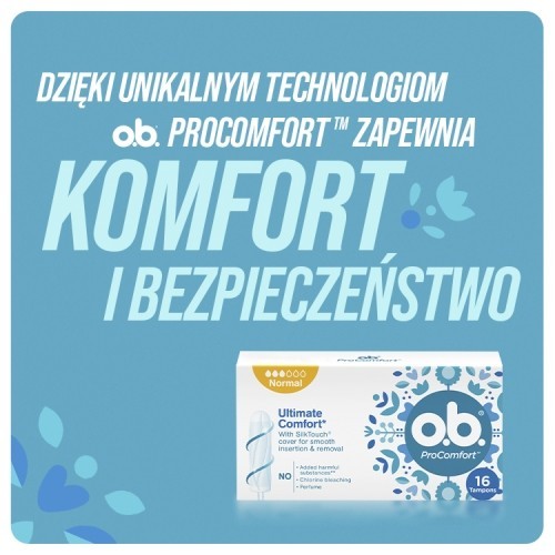 Zdjęcie produktu - 4 OB ProComfort Super Tampony higieniczne, 16 sztuk