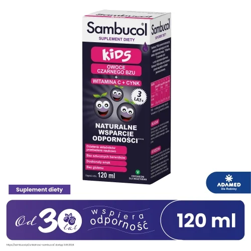 #4 – Sambucol Kids płyn, 120 ml