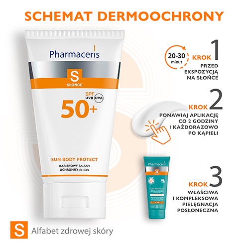 Zdjęcie produktu - 3 PHARMACERIS S Sun Protection Balsam SPF50, 150ml