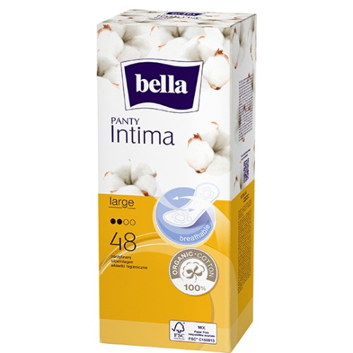 Miniaturka artykułu - #0 Bella Panty Intima Large Wkładki ultracienkie , 48szt