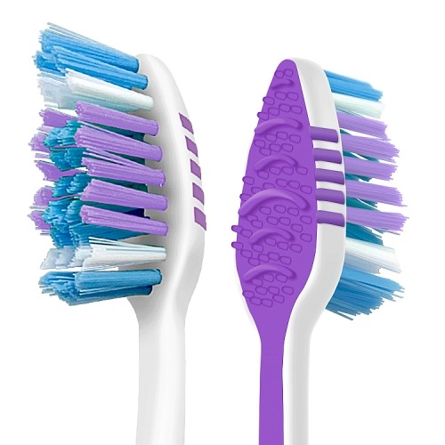 Zdjęcie produktu - 1 Colgate ZigZag Szczoteczka do zęb&oacute;w średnia, 2 szt.