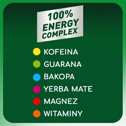 Miniaturka artykułu - #1 Plusssz Active 100% Energy Complex, 20 tabletek musujących