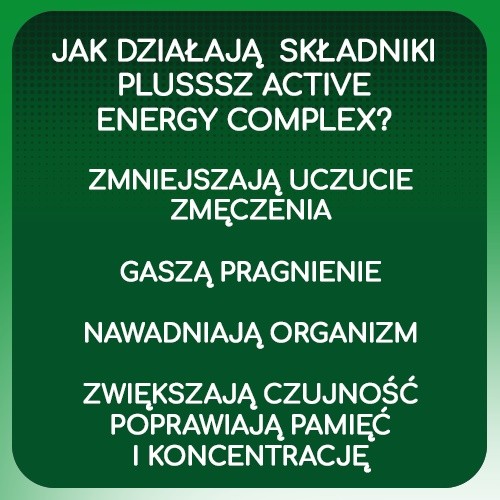 Zdjęcie produktu - 3 Plusssz Active 100% Energy Complex, 20 tabletek musujących