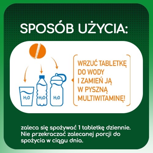 Zdjęcie produktu - 4 Plusssz Active 100% Energy Complex, 20 tabletek musujących