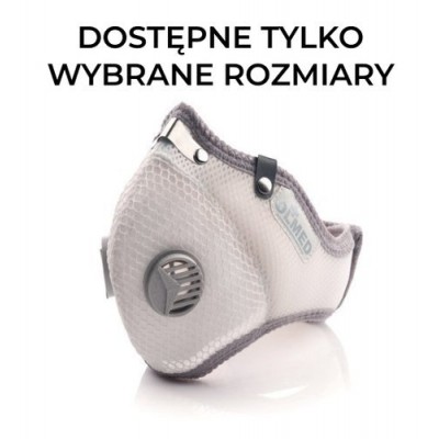 Zdjęcie produktu - 6 Maska Ochronna Olmed biało-szara 1+1 filtr
