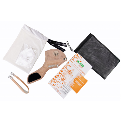Zdjęcie produktu - 2 Maska Ochronna Olmed beżowa 1+1 filtr