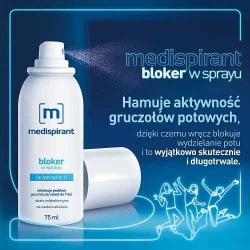 #1 – MEDISPIRANT Bloker w sprayu, 75 ml