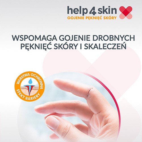 Miniaturka artykułu - #1 Help4Skin gojenie pęknięć sk&oacute;ry, Plaster w żelu, 7 ml