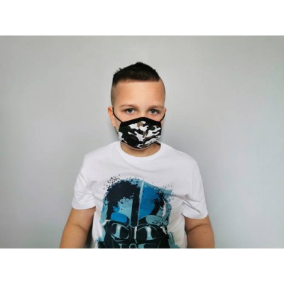 Miniaturka artykułu - #1 Maseczka ochronna dla Dzieci Moro +1 filtr 7-10 lat