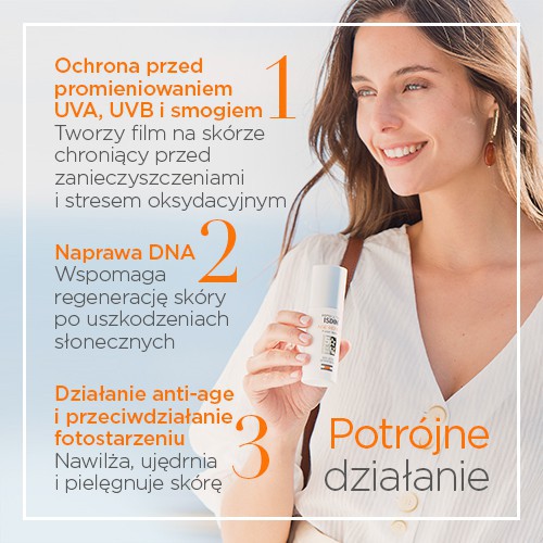 Miniaturka artykułu - #0 FOTOULTRA ISDIN AGE REPAIR Krem do twarzy SPF50 przeciw starzeniu, 50ml