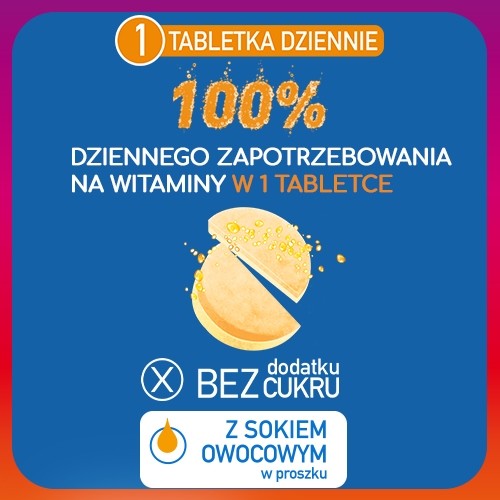 Zdjęcie produktu - 2 Plusssz 100% Multiwitamina Kobieta Complex, 20 tabletek musujących