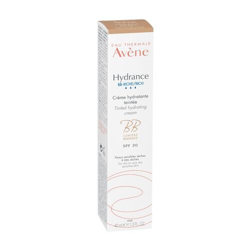 Miniaturka artykułu - #0 AVENE HYDRANCE BB-Rich Nawilżający krem koloryzujący SPF30 - bogata konsystencja, 40ml